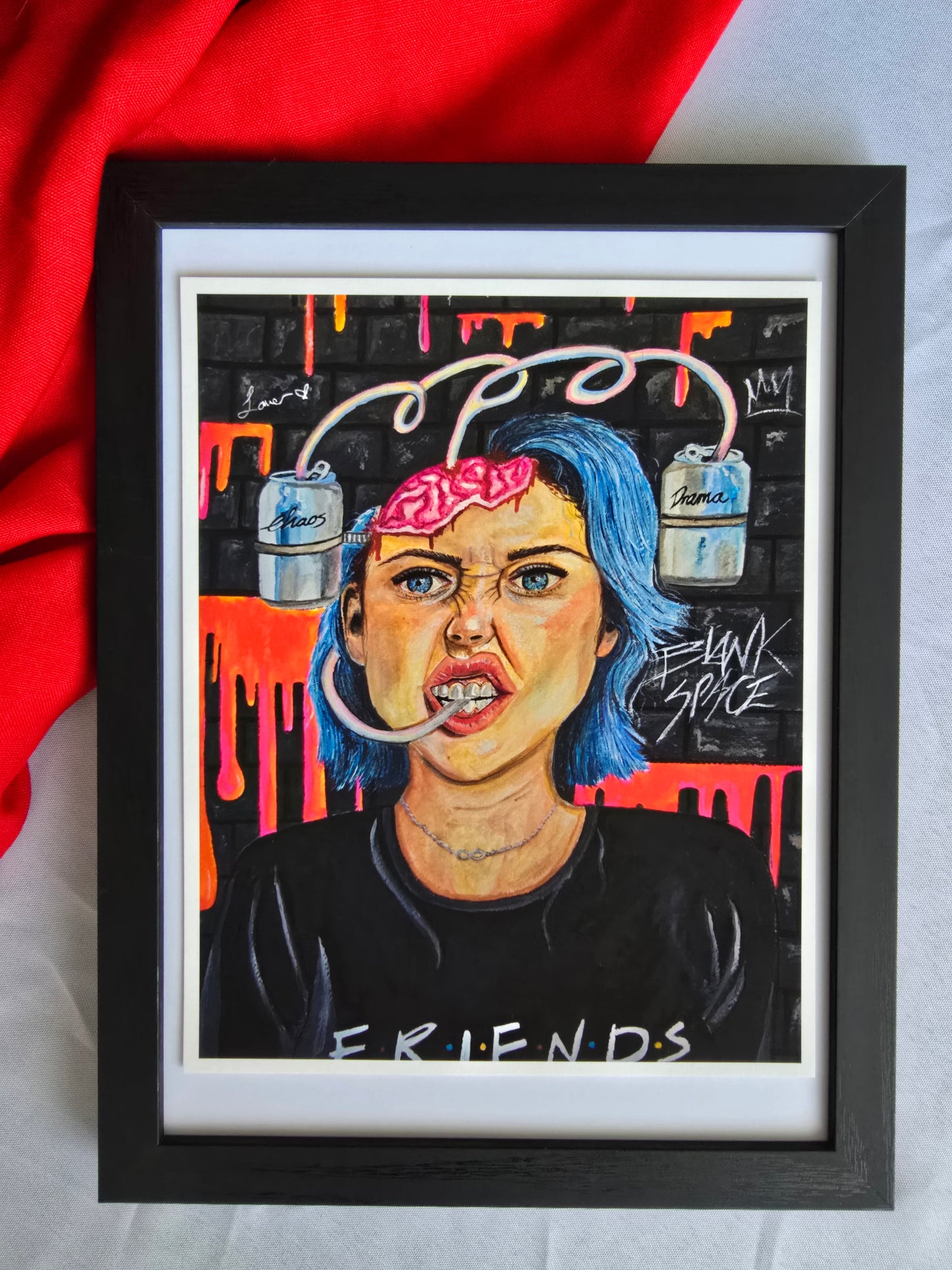 The One With The Chaotic Friend - Art Print