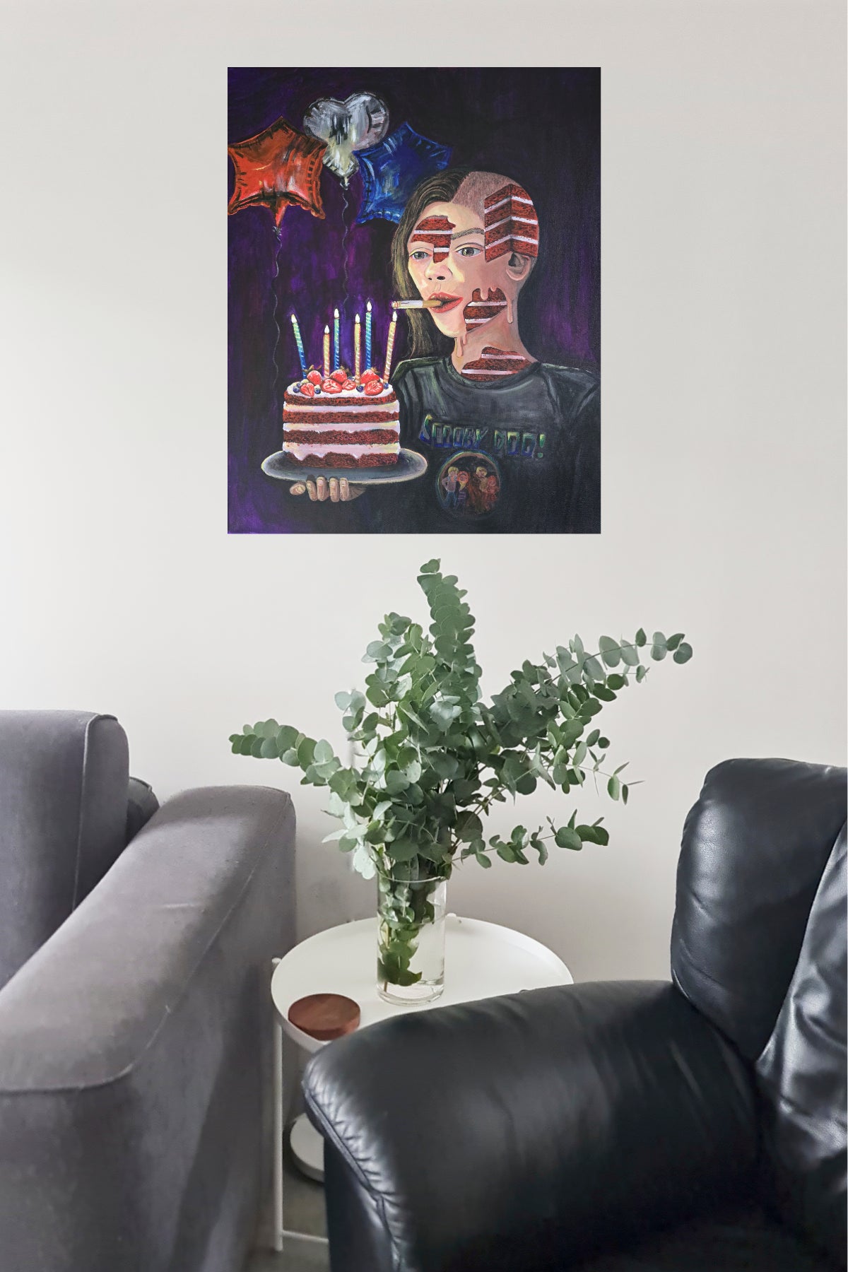 Am I Cake? - Original Acrylic on Canvas