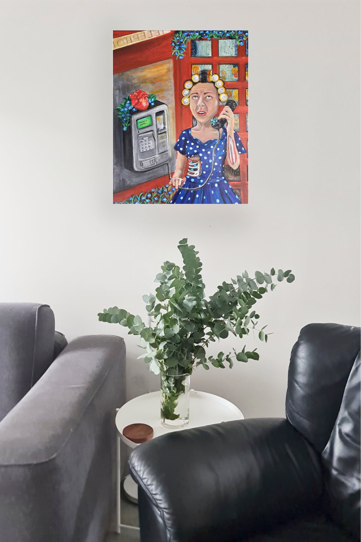 Forget Me Not - Original Acrylic on Canvas