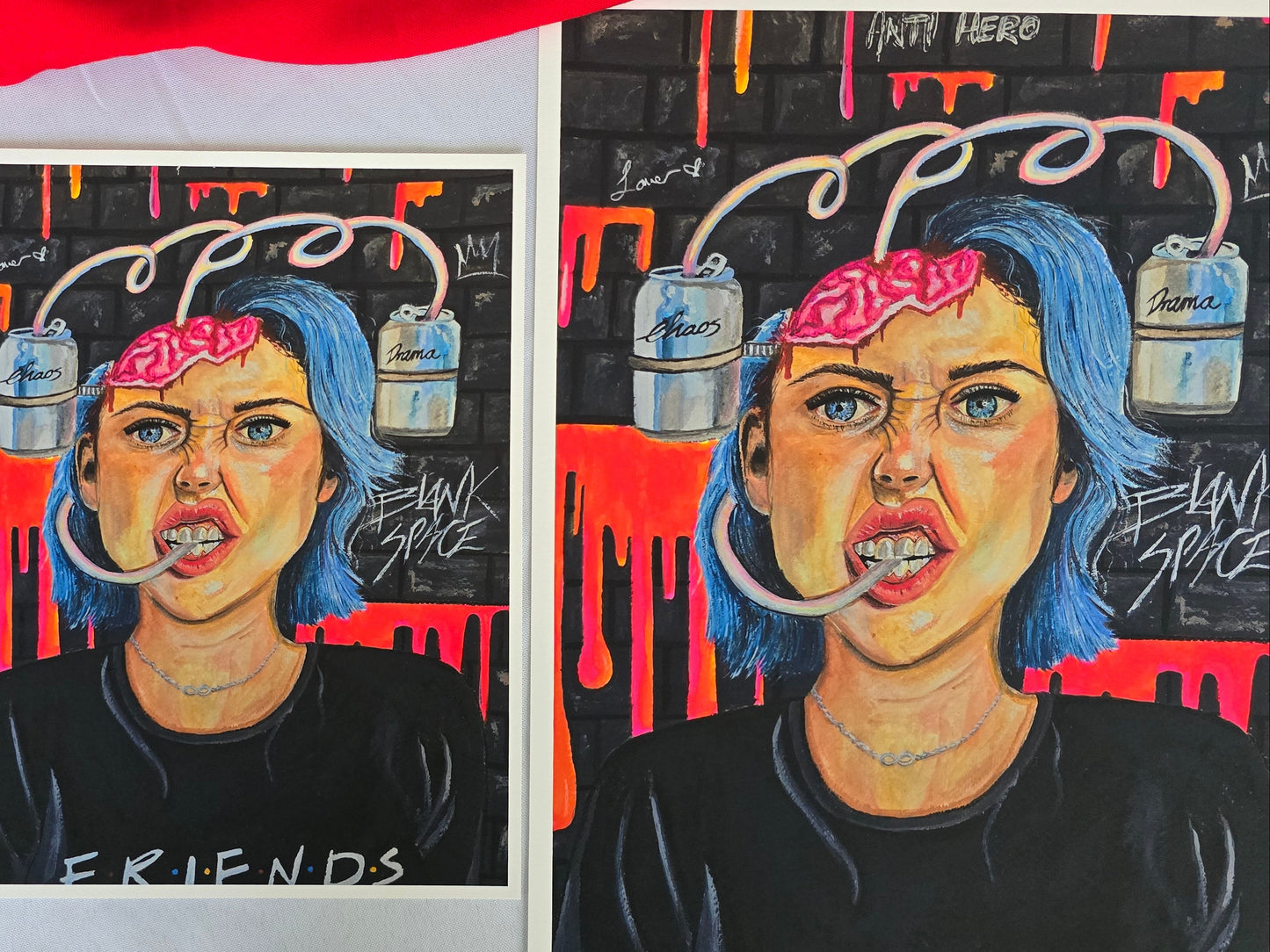 The One With The Chaotic Friend - Art Print