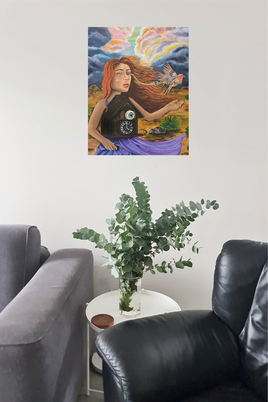 Time To Let Go - Original Acrylic on Canvas