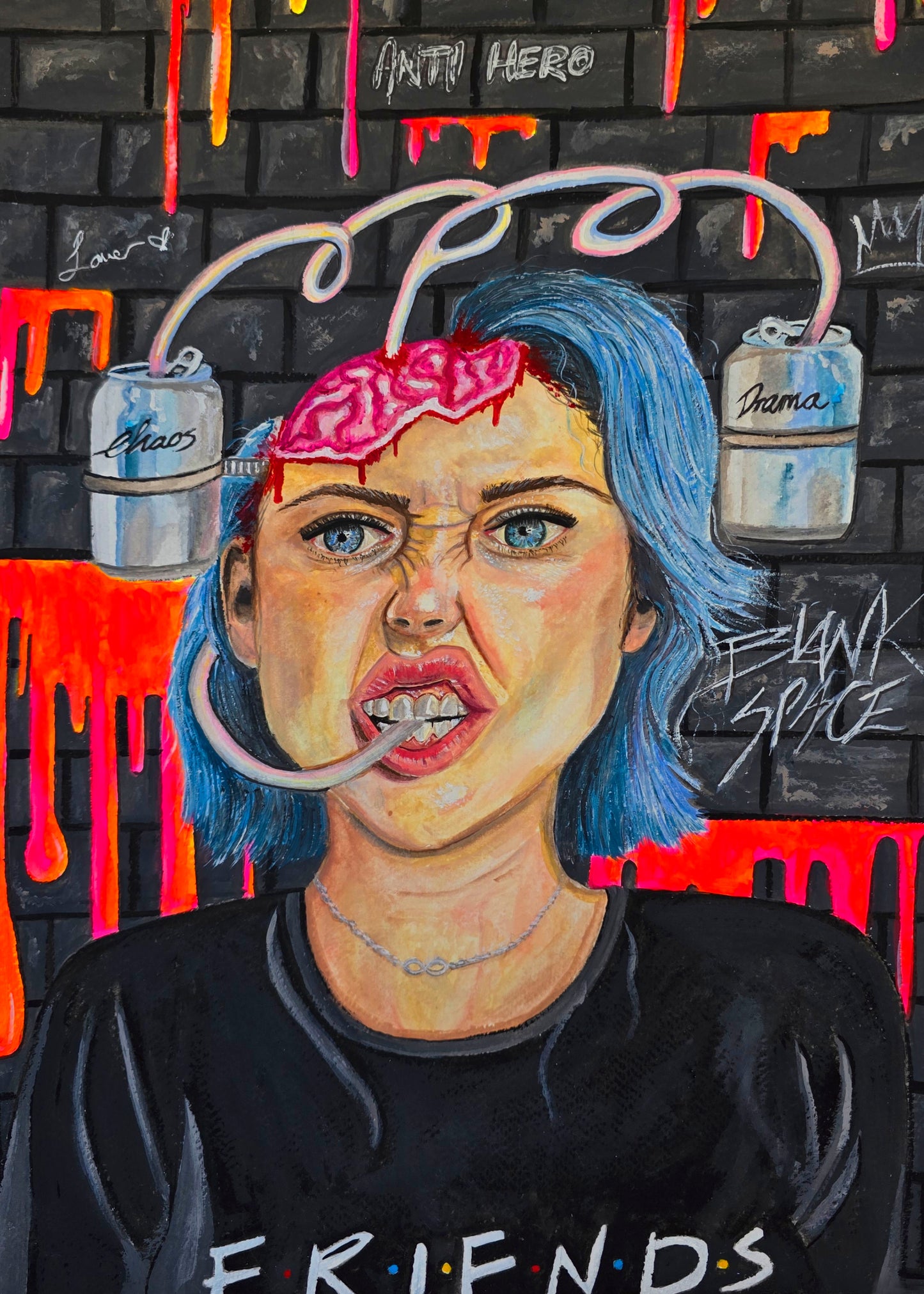 The One With The Chaotic Friend - Fine Art Print