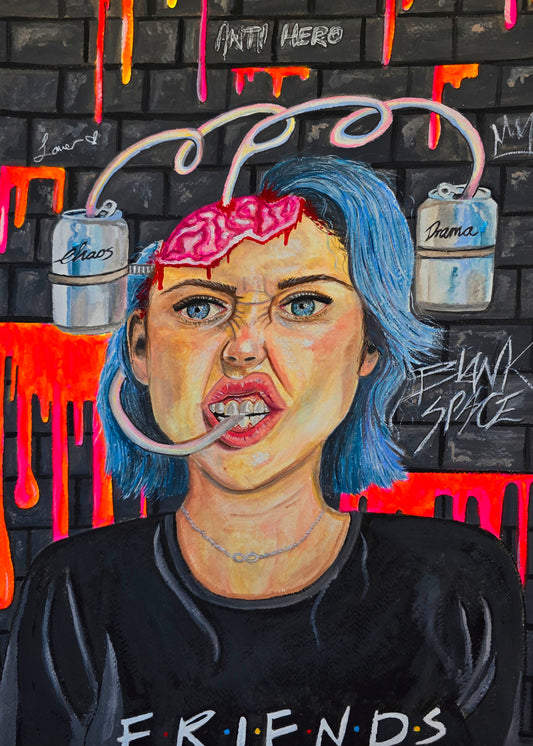 The One With The Chaotic Friend - Fine Art Print