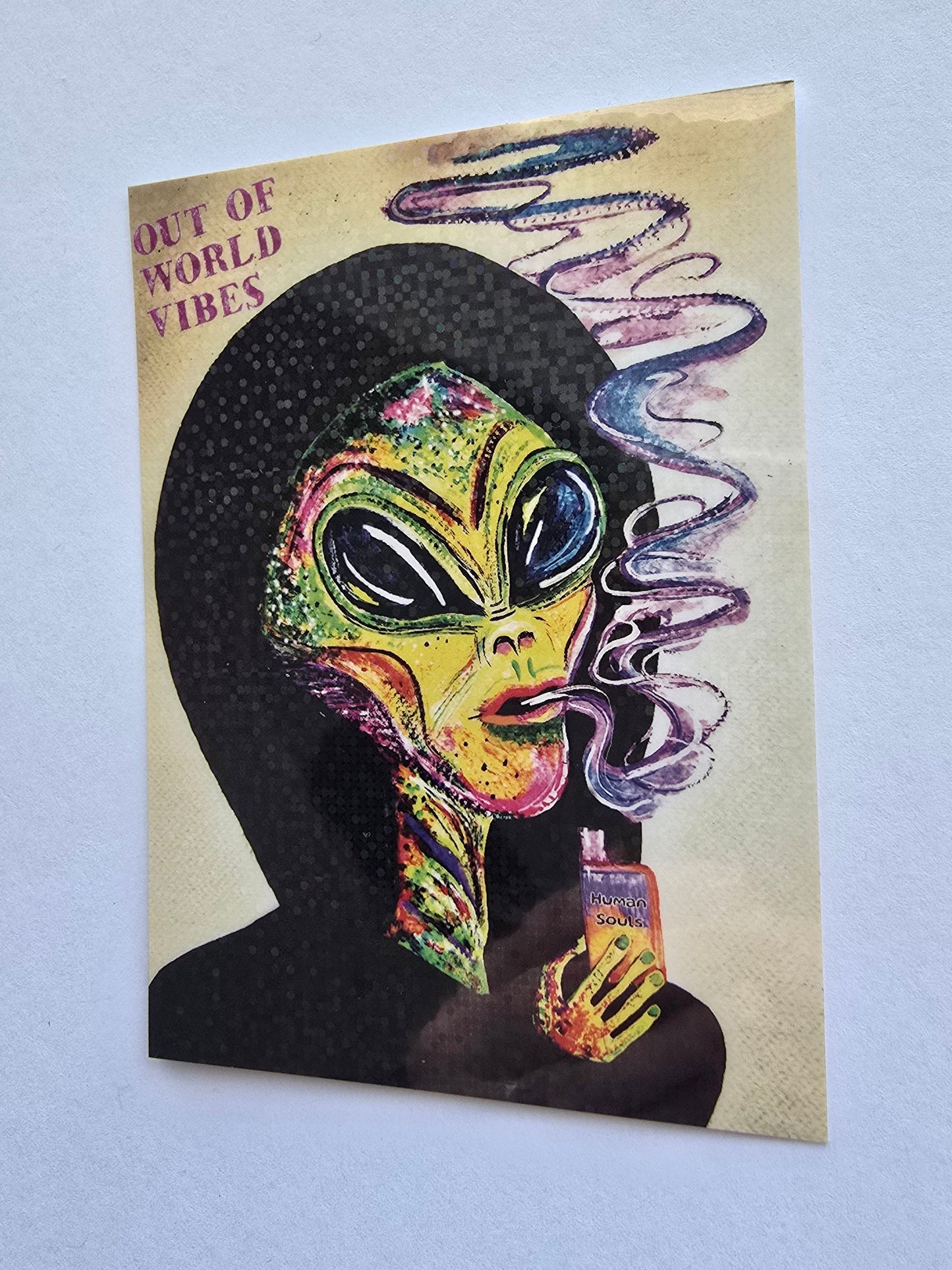 Vaping Alien (Holographic)